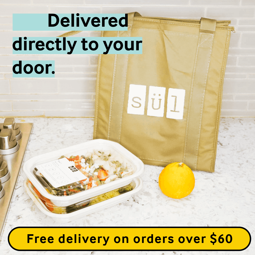 Delivered directly to your door — free delivery on orders over $60