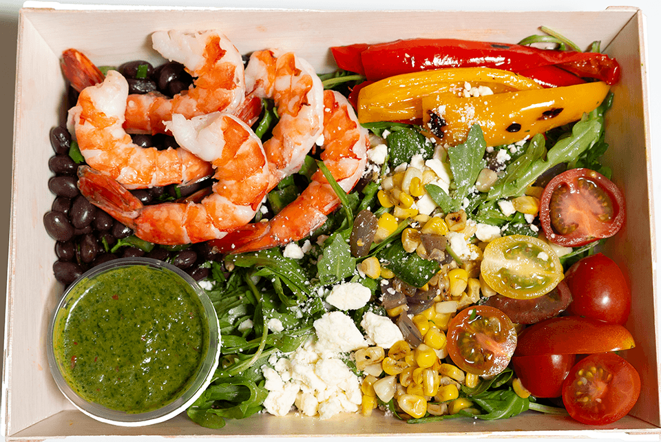 Chimichurri Shrimp Salad